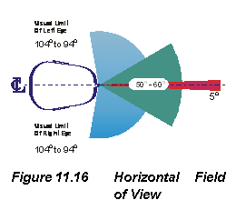 Text Box:  
Figure 11.16	Horizontal Field of View
