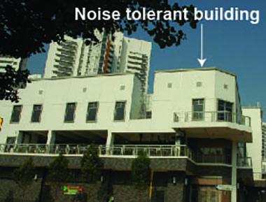 photo of noise tolerant building
