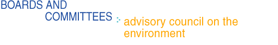 Advisory Council on the Environment