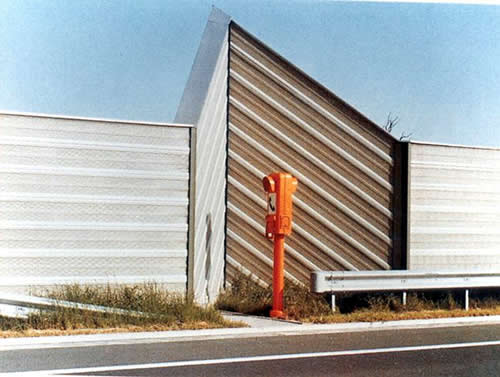 Recess for Emergency Telephone