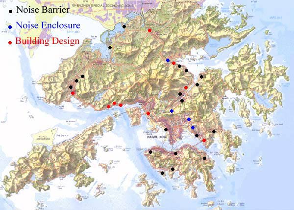 Image of  Screening Structures and Building Designs Against Transportation Noise in Hong Kong 