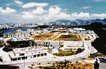 Sewage Treatment Works at Stonecutters Island (HATS Stage 1)