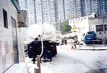 Sewage tanker