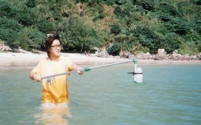 Beach water sampling