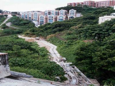 Construction of sewerage system for the Silverstrand area