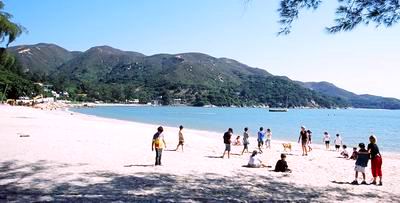Water fluctuation of water quality was observed at Silvermine Bay Beach