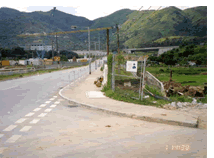 Vehicle washing facilities not provided at a vehicle exit point and dusty deposits were brought to public road.