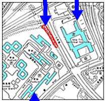Widening of Fo Tan Road map