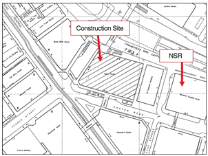 Map of Swire House Redevelopment at Chater Road, Central