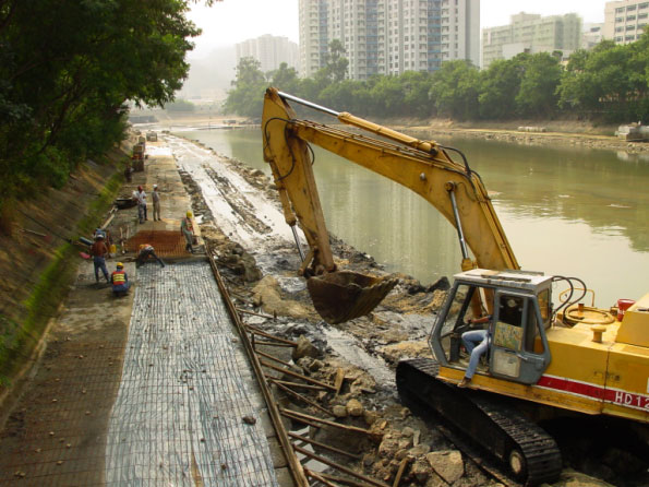 Photo of Artificial River bank
