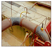 Muddy water generated from construction works 