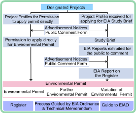 Chart of Environmental Impact Assessment Proces