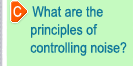 What are the principles of controlling noise?