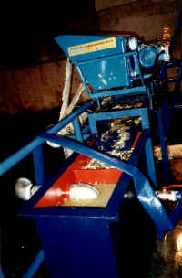 Image of The waste water collection tank removes oil and grease using an oil mop device.