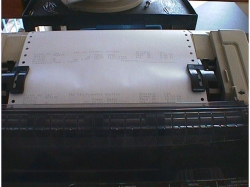 Image of The computer in the control room will print the vehicle's in-and-out time, net weight of refuse onto a transaction ticket. It is based on this record that Government pays the station contractor.