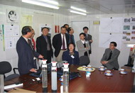 Briefing to LegCo members and district councilors on an environmental improvement work