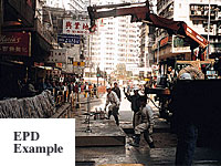 重 鋪 混 凝 土 路 面 時 使 用 的 先 鋸 後 吊 運 方 法 圖 片 