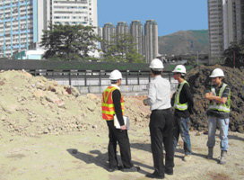 环保署参与发展局的年度公德地盘嘉许计划之建筑工地实地审核