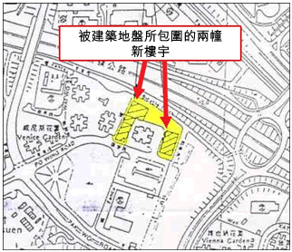 新界粉嶺保榮路政府宿舍地圖