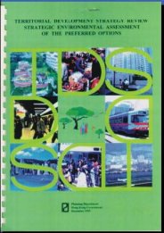 Territorial Development Strategy Review page cover