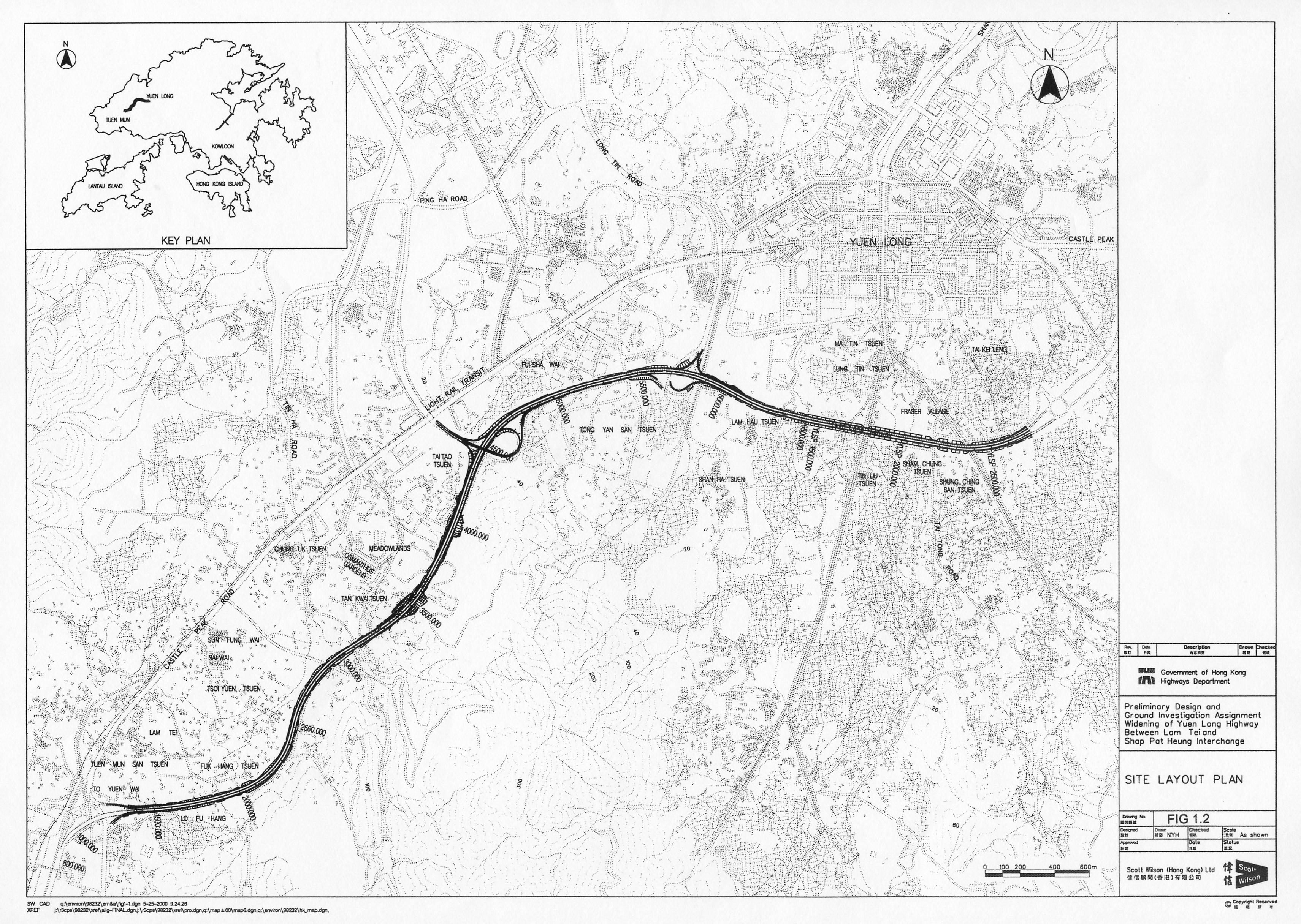 Preliminary Design and Ground Investigations for