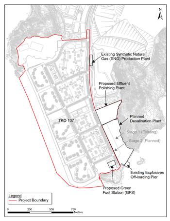 A map of a site

Description automatically generated