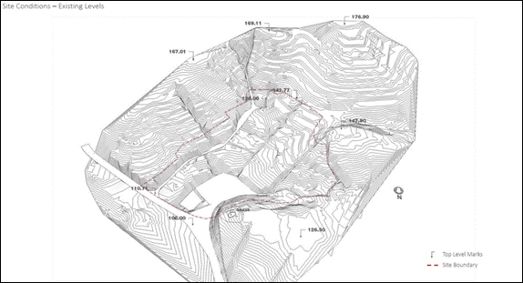 A map of a mountain
Description automatically generated