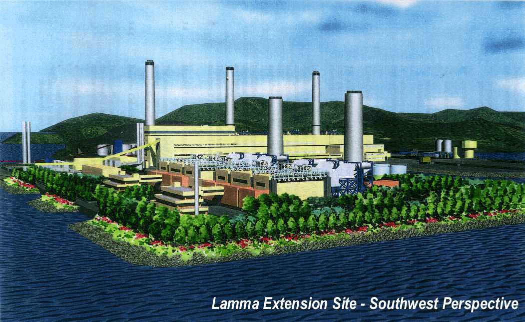 Lamma Extension Site - Southwest Perspective