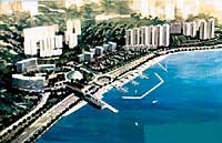 Photo of Artist's Impression of the Cyberport Development. 