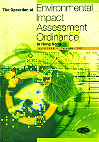 Book of The Operation of Environmental Impact Assessment Ordinance in Hong Kong