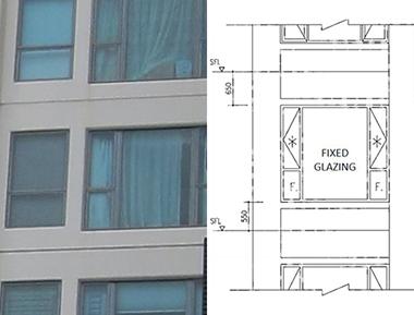 photo of Fixed glazing