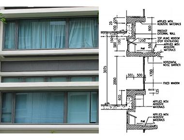 photo of Recessed window