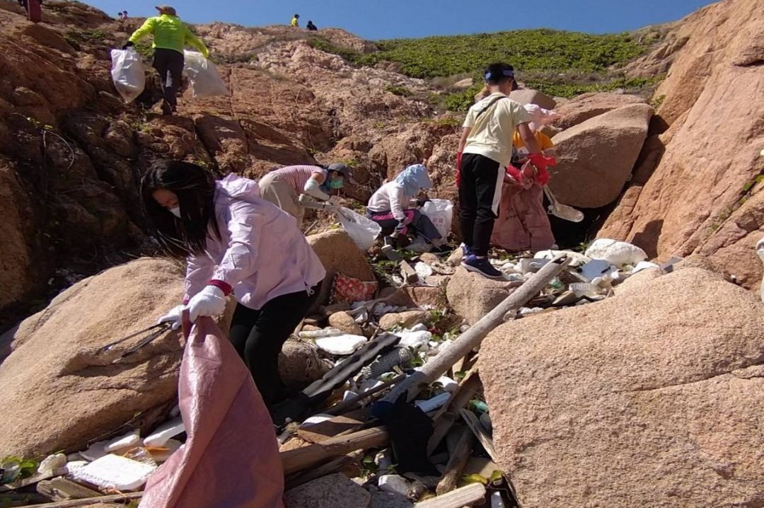 蒲台島海岸清潔活動