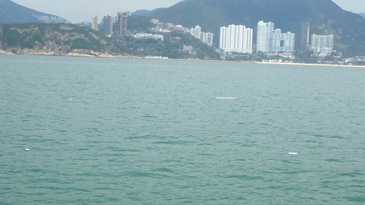 潔淨狀況一般的外海