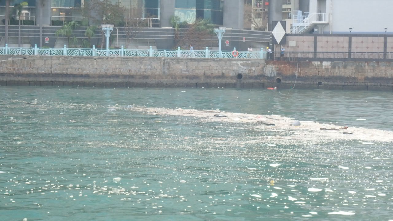 潔淨狀況欠佳的外海