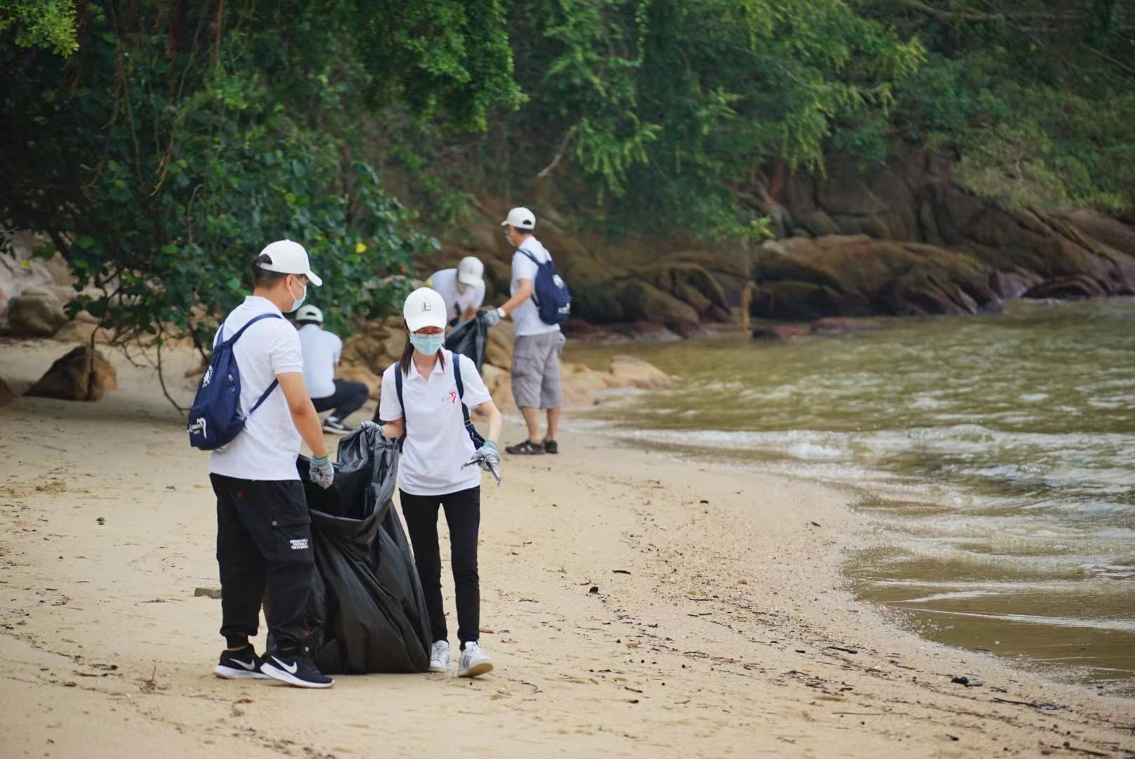 中國石化駐港企業、香港沙灘及郊野公園關注組