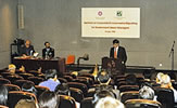 Photo of government green managers attended a seminar on environmental reporting