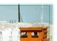 原料包裝妥當，放在托墊上貯存