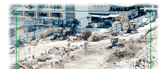 在原地把建築廢物分類