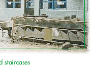 Prefabricated facades and staircases