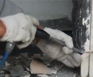 Mini air hammer can be used for dismantling tiles