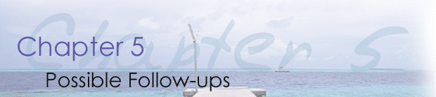 Chapter 5 Possible Follow-ups