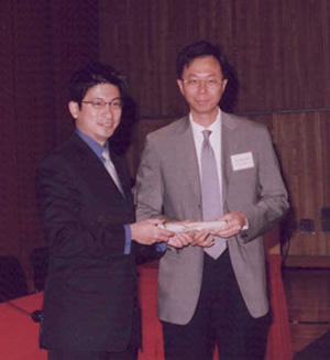 Presenting to Dr. John Chai, Managing Director, Fook Tin Technologies Ltd.