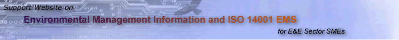Support Website on Environmental Management Information and ISO 14001 EMS for E&E Sector SMEs