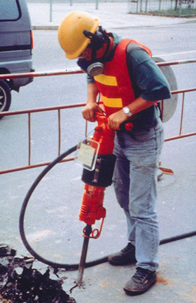 常見一般建築工程如道路工程的相片