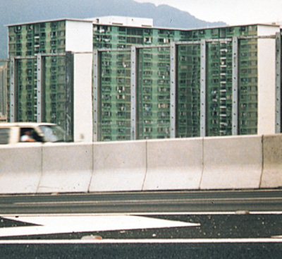 Vertical Roadside Barrier