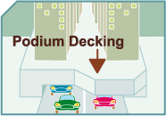 Image of podium decking