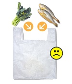 不提供額外免費塑膠購物袋