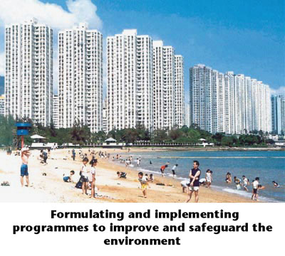 Photo of Formulating and implementing programmes to improve and safeguard the environment