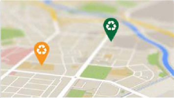 Map of Recycling Points